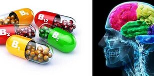 which vitamins are needed for the brain